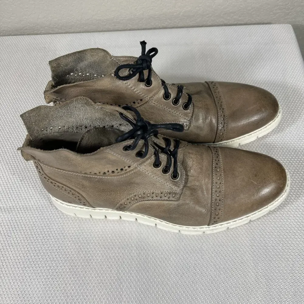 Bed‎ Stu Men's Bowery II Leather Chukka Boot, Icicle DD, Size 9